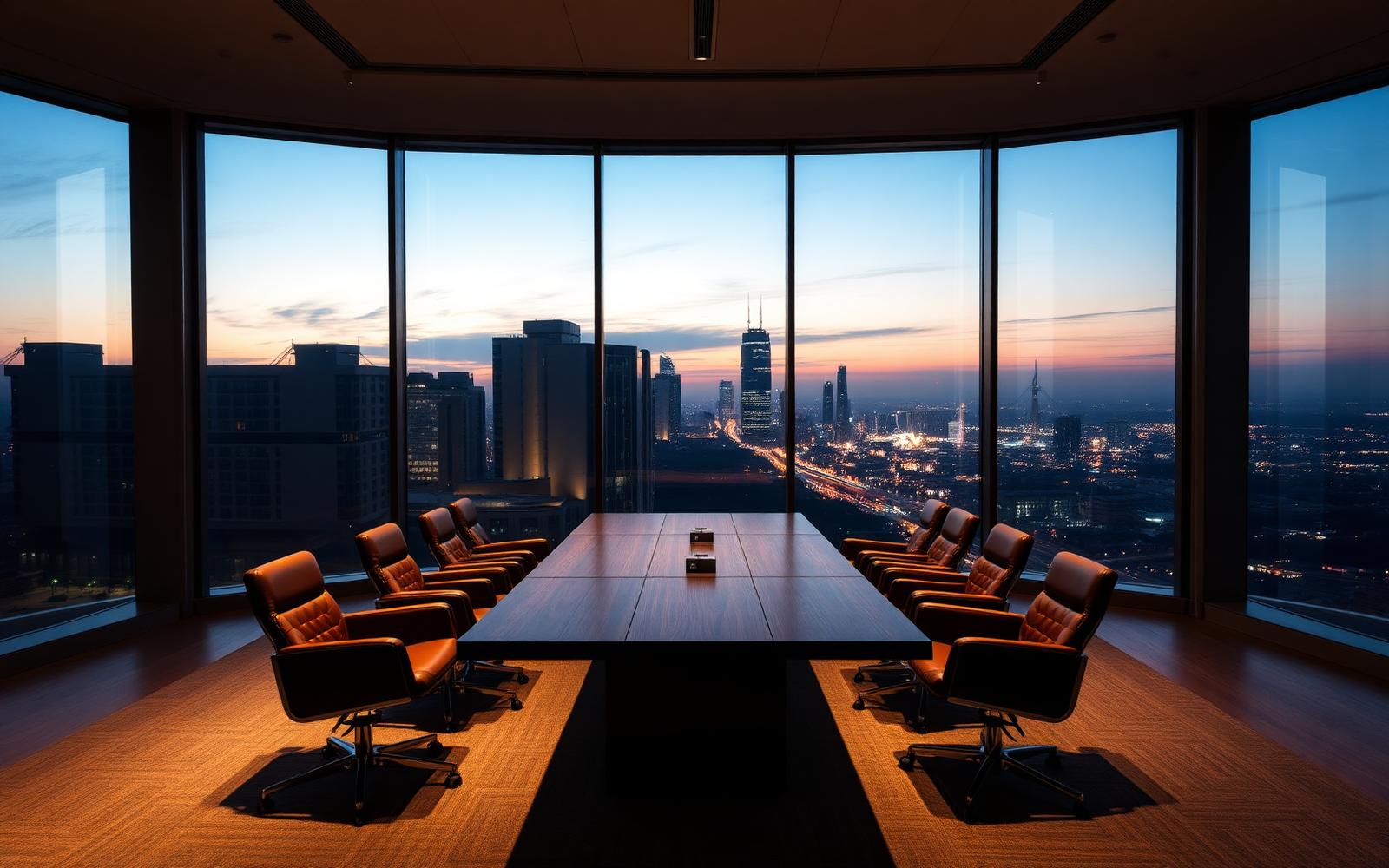 Executive boardroom